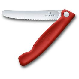 Swiss Classic Foldable Serrated Paring Knife, 11cm