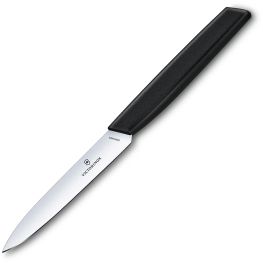 Swiss Modern Plain Pointed Paring Knife, 10cm