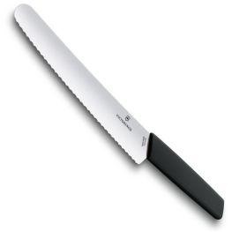 Swiss Modern Serrated Bread & Pastry Knife, 22cm