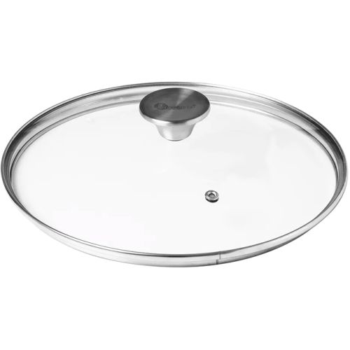 Victoria Glass Lid with Stainless Steel Knob for 13 Skillet