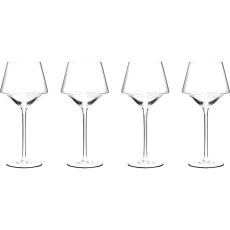 Edge Wine Glasses, Set Of 4