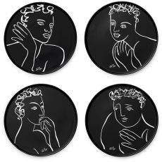 Compelling Side Plates, Set Of 4