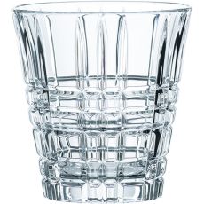 Square Lead-Free Crystal Stackable Tumblers, Set Of 4