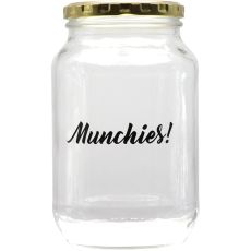 Munchies Glass Storage Jar, 1 Litre
