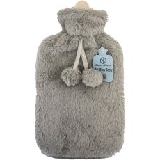 Home Classix Luxury Plush Covered Hot Water Bottle, 2 Litre