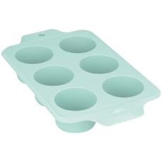 Kitchen Inspire Silicone 6 Cup Muffin Pan