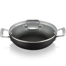Toughened Non-Stick Shallow Casserole With Lid