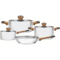 Brava Stainless Steel Cookware Set, 7pc