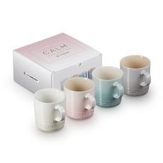 Calm Collection Mugs, Set of 4