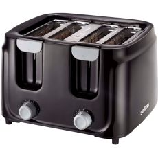 Black Cool Touch 4 Slice Toaster