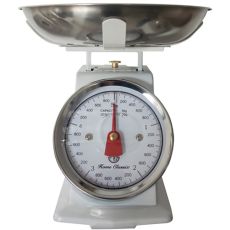 Home Classix 5kg Vintage Kitchen Scale With Stainless Steel Bowl