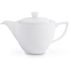 Arctic White Square Teapot, 750ml