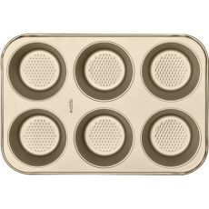 Eetrite Gold Non-Stick 6 Cup Giant Muffin Pan