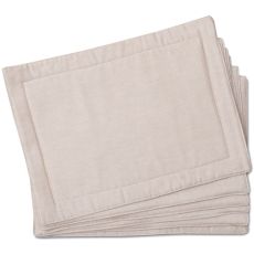 Natural Earth Stone Placemats, Set Of 6