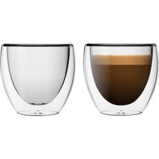 Double Walled Espresso Glasses, Set of 2