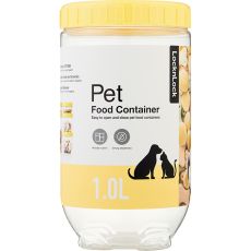 Pet Pet Round Wet Or Dry Interlocking Food Container