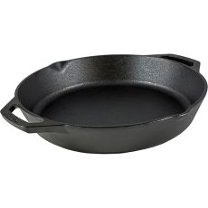Seasoned Cast Iron Dual Handle Pan