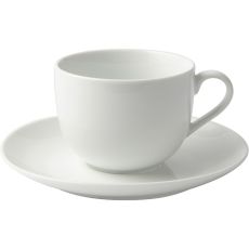 Galateo Super White Coupe Cup & Saucer