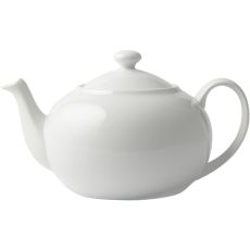 Galateo Super White Coupe Teapot