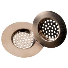  Set Of 2 Stainless Steel Sink Strainers