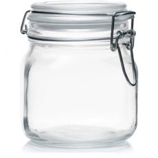 Consol Store-It Jar With Clip-Top Lid