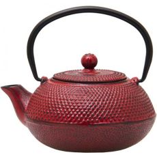 Cast Iron Tetsubin Teapot With Infuser, Terracotta, 600ml