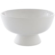 Eetrite Just White Round Footed Salad Bowl