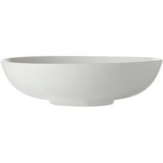 White Basics Coupe Shallow Bowl, 18.5cm