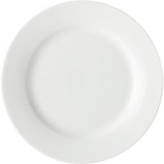 White Basics Rim Entree Plate, 23cm