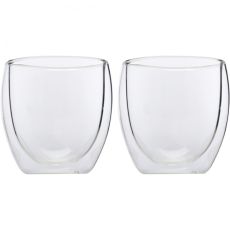 Blend 250ml Double Walled Glasses, Set Of 2