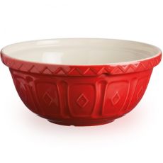  Colour Mix Mixing Bowl, Red, 24cm