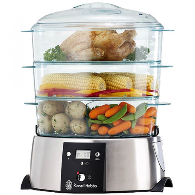 Russell Hobbs Food Collection 3 Tier Food Steamer