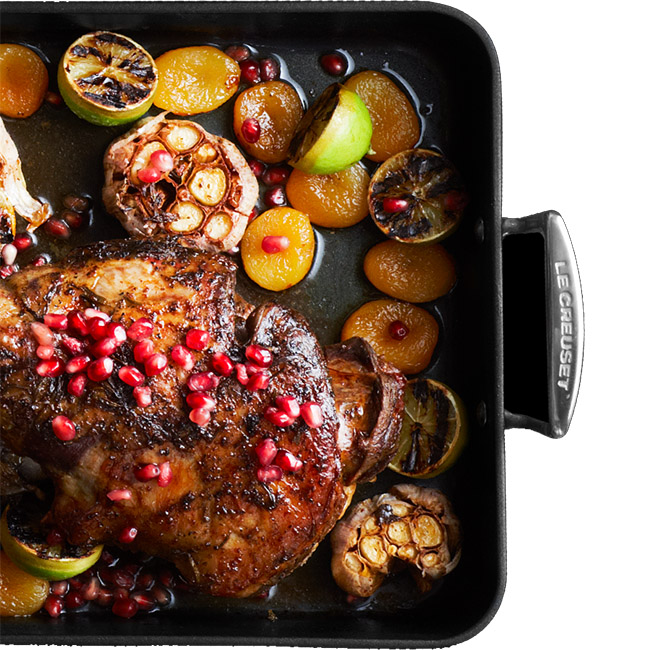 Toughened Non-Stick Rectangular Roaster, 35cm - Binuns