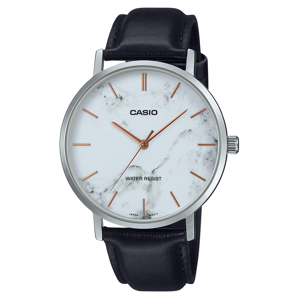 Standard Men's Analogue Wrist Watch, MTPVT01LM Binuns